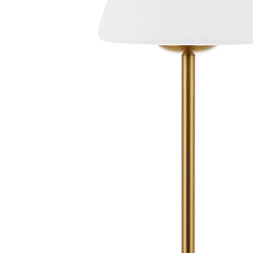 Xavier 12.5" Modern Minimalist Iron Rechargeable Integrated LED Table Lamp - JONATHAN Y